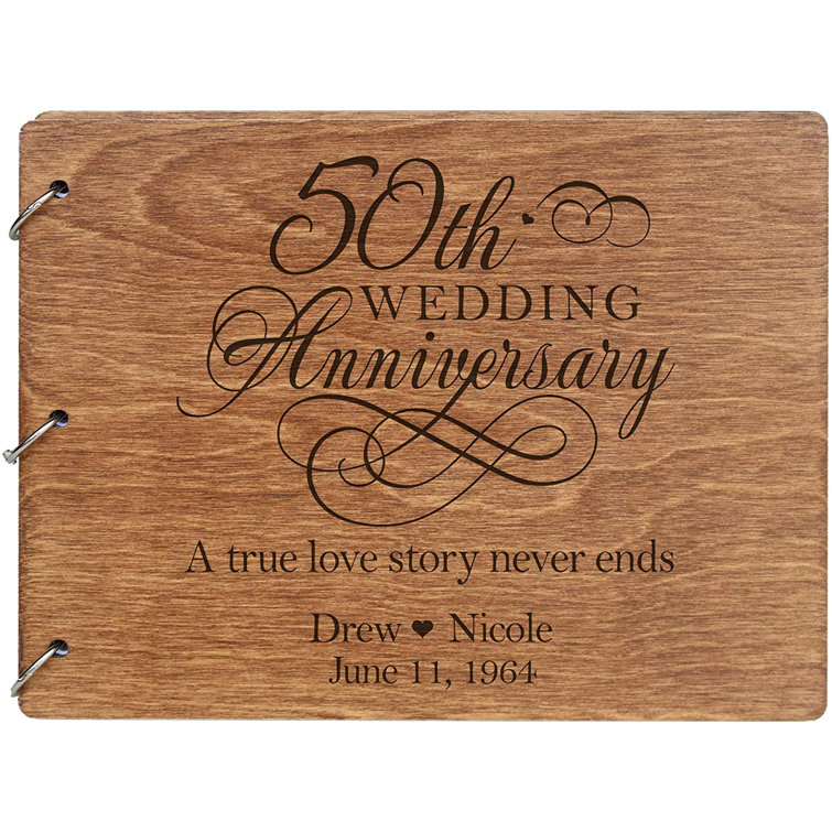 LifeSong Milestones Personalized Engraved 50Th Wedding Anniversary